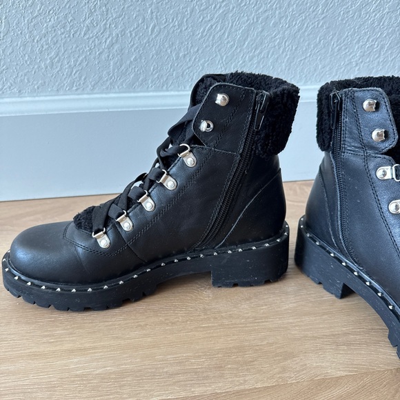 Steve madden black ankle boots for women size 7.5 - Picture 15 of 17